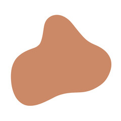 Beige neutral abstract modern shape