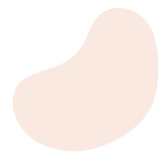 Beige neutral abstract modern shape