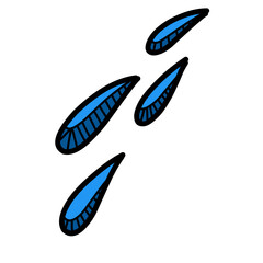 Water drop illustration