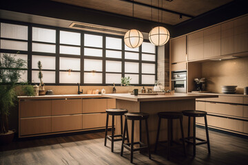 Beautiful Japanese kitchen 
