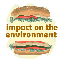 burger impact on the environment