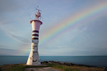 lighthouse on the coast