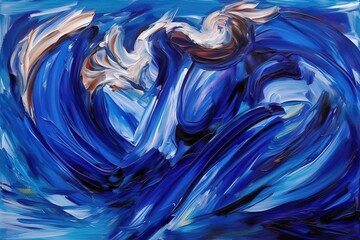 Abstract blue background