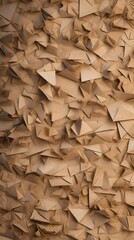 A brown paper texture paper background wall. Generative AI