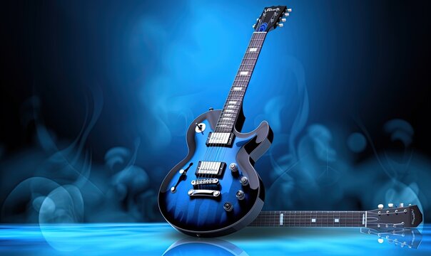 Blue guitar hires stock photography and images  Alamy