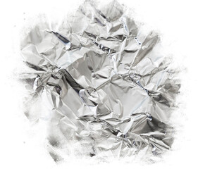 Silver Textured Shape