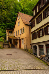 Fototapeta na wymiar Tübingen, city, Germania, sunny day, old town, streets, summer,