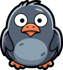 Cute Cartoon Bird