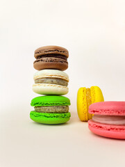 colorful macaroons 