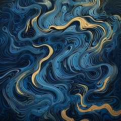 flowing water patterns