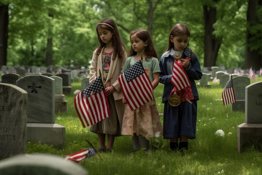 "Remembering Heroes: Powerful Images Capturing the Spirit of Memorial Day" On Memorial Day, the American flag is the cemetery. "Honoring Our Heroes: Captivating Visuals for Memorial Day Remembrance" 
