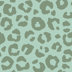 Seamless leopard fur pattern