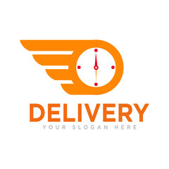 Delivery Design Logo and Illustration