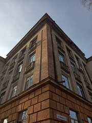 old building in the center of the city