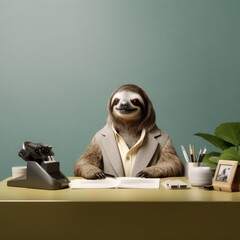 sloth in office