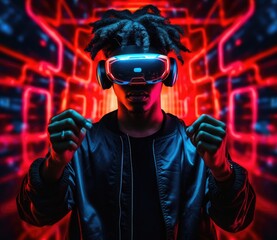 dj with headphones