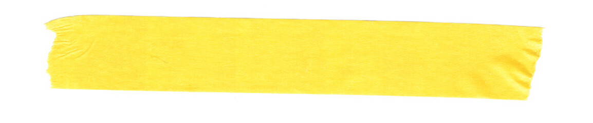 Obraz premium yellow sticker paper tape washi tape high quality isolated