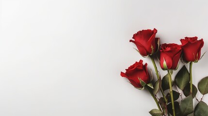 Obraz premium red tulips in vase