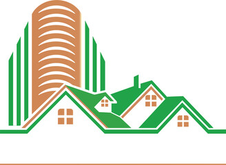 Green house logo for property