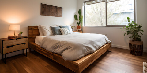 interior of a bedroom