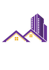 Logo for real estate or property builders.