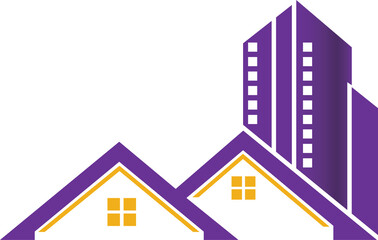 Logo for real estate or property builders.