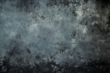 Obraz premium Black texture concrete background, dark gray, background. Generative Ai Illustration. 