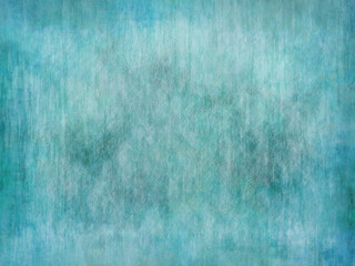 Abstract blue vignette with green faint and drips shapes, spilled parts and veins like old. Vintage scratches paper splats, brush strokes texture elegant season watercolor wallpaper	