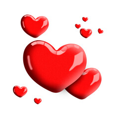 DIA DOS NAMORADOS PNG - BAL&Atilde;O EM FORMATO DE CORA&Ccedil;&Atilde;O - ILUSTRA&Ccedil;&Atilde;O - NAMORADOS