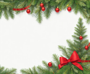 Naklejka na ściany i meble christmas greeting card
