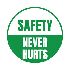 Safety never hurts symbol icon