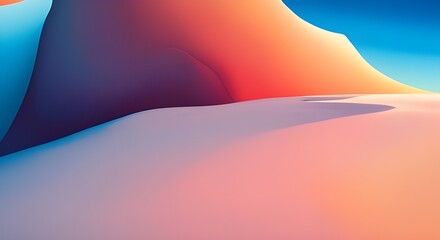 modern aesthetic background - generative ai