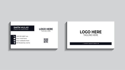 Modern Business Card - Creative and Clean Business Card Design.