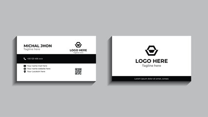 Modern Business Card - Creative and Clean Business Card Design.