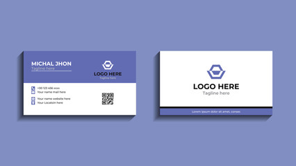 Modern Business Card - Creative and Clean Business Card Design.