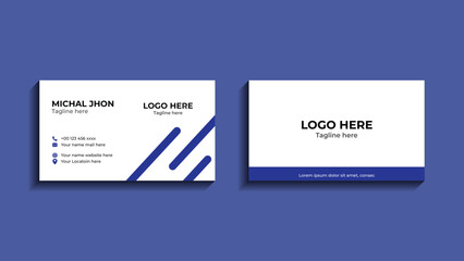 Modern Business Card - Creative and Clean Business Card Design.
