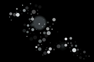 Silver glitter confetti, great design for any purpose. Party decor.