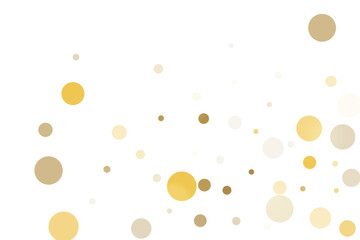 Gold glitter confetti, great design for any purpose. Party decor.