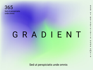 Liquid on colorful background. Bright mesh blurred pattern in pink, blue, green tones.