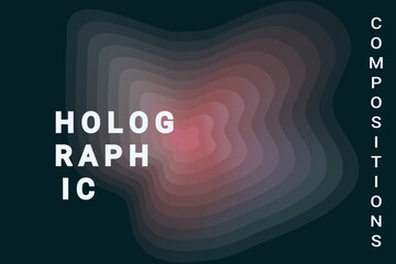 Vector abstract banner template background graphic design. Abstract concept.