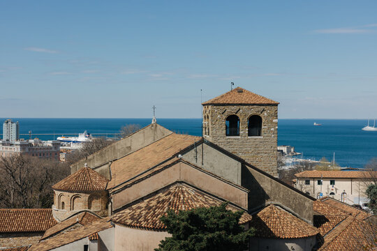 Cattedrale di San Giusto Martire cathedral in Trieste, Italy