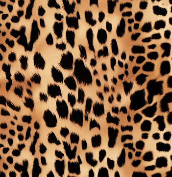 Animal Skin Fur Background (Tiger, Lion, Cheetah)