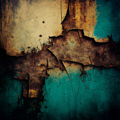 Grungy Graphic Design and Photography Wallpaper Design