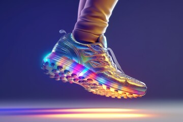 luminous sneakers