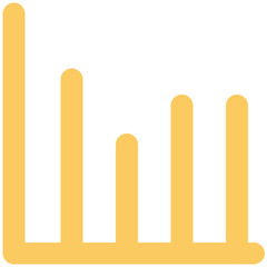 Equalizer Bars Bold Vector Icon

