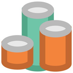 Pie Chart Bold Vector Icon

