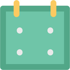 Calendar Bold Vector Icon

