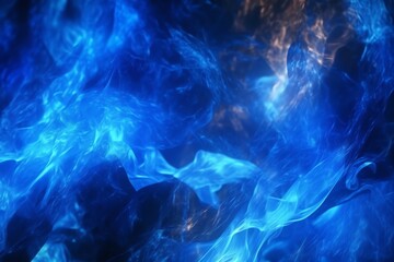 Fototapeta na wymiar blue smoke background