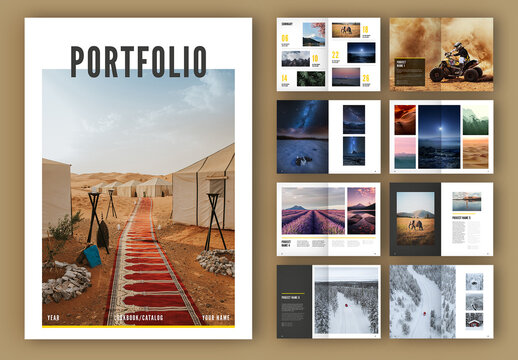 Portfolio Brochure Layout