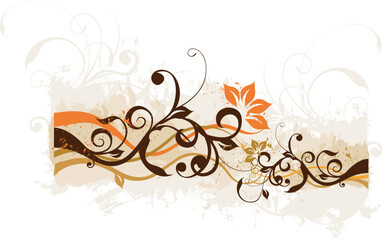 Fototapeta premium floral background